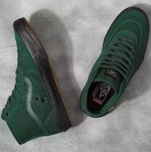 Load image into Gallery viewer, Vans Crockett High Pro Dark Green Black