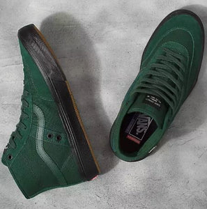 Vans Crockett High Pro Dark Green Black