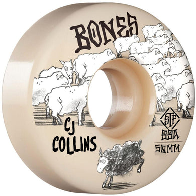 Bones Wheels STF 50mm CJ Collins Pro Model Black Sheep 99a