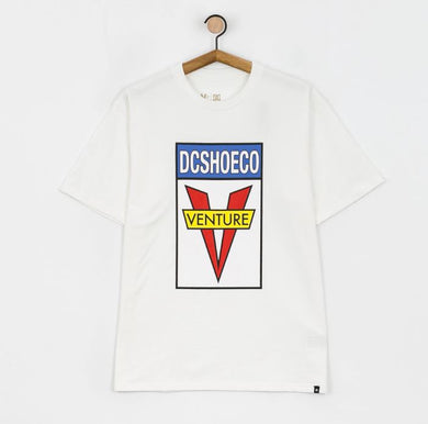 DC X Venture Tee White