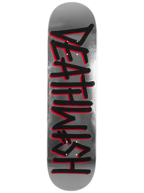 Deathwish Deck Deathspray Black/Silver Foil 8.25