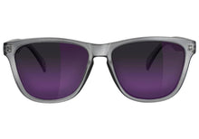 Load image into Gallery viewer, Glassy Deric Polarized Matte Transparent Dark Grey/Purple Mirror