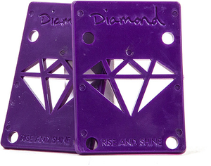 Diamond Riser pads Purple 2 Pack