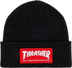 Thrasher Beanie Mag Patch Black/Red