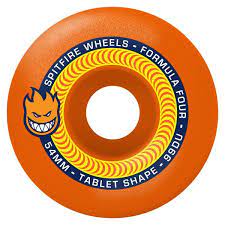 Spitfire Wheels Formula4 Tablet Neon Orange