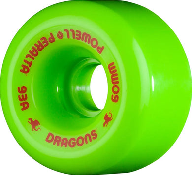 Powell Wheels Dragon Formula 60mm 93a 60 x 39 Green