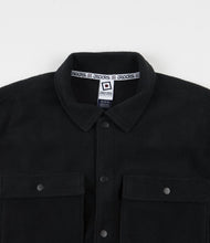 Load image into Gallery viewer, Droors Fleece Overshirt Jacket Black XXL