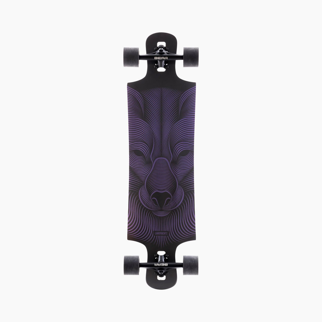 Landyachtz Drop Hammer Night Fox Longboard