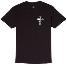 Load image into Gallery viewer, Dogtown Tee Cross Logo Venice Black White