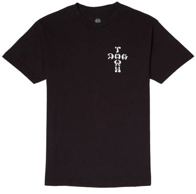 Dogtown Tee Cross Logo Venice Black White