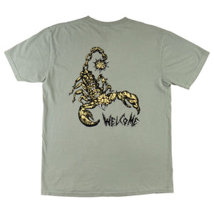 Welcome Tee Mace Sage (Garment Dyed)