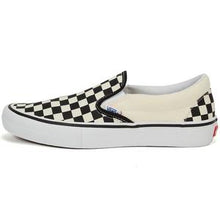 Load image into Gallery viewer, Vans Slip On Pro Checkerboard Black/White