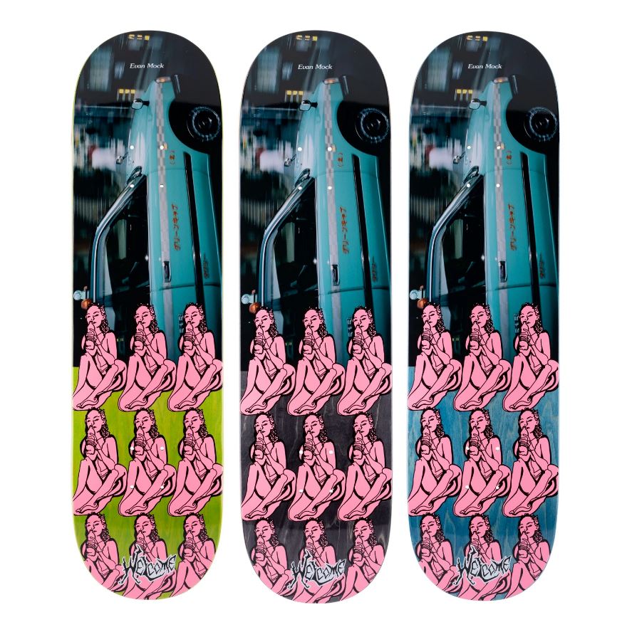 Welcome Deck Taxi Various Stains 8.3