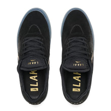 Load image into Gallery viewer, Lakai Essex Black/Gold Suede