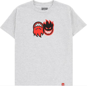 Spitfire Youth Tee Eternal Ash/Red