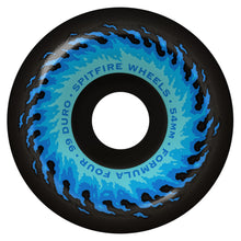 Load image into Gallery viewer, Spitfire Wheels 52mm Conical Fireball Black 99a Formula4