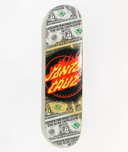 Santa Cruz Deck 8.0 Dollar Flame Dot