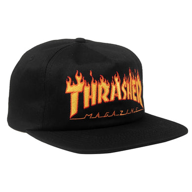 Thrasher Hat Flame Embroidered Adjustable