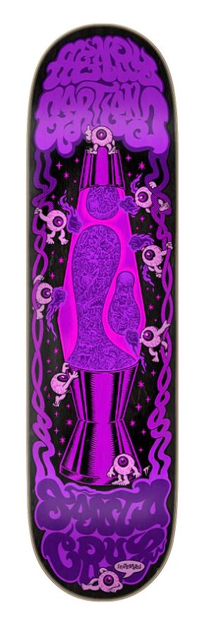 Santa Cruz Deck 8.28 Gartland Lava Lamp