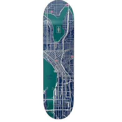 Girl Deck Gass Pin Point One Off 8.5