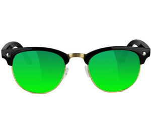 Glassy Morrison Black/Green Polarized