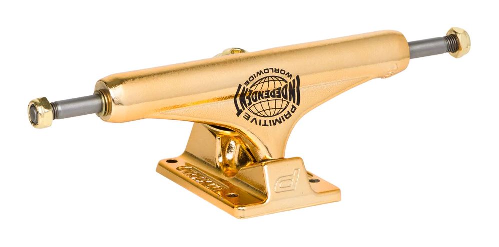 ［新品INDEPENDENT×PRIMITIVE ST11MID144 Independent Trucks 144 Stage 11 Primitive Gold Mid