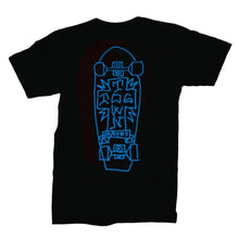 Load image into Gallery viewer, Dogtown Tee Gonz Board Art Black/Blue M
