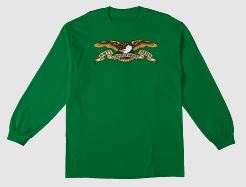 Anti Hero Long Sleeve Tee Eagle Green/Multi Color Youth