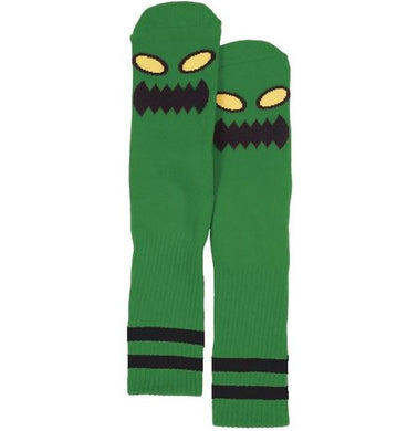Toy Machine Socks Monster Face Green