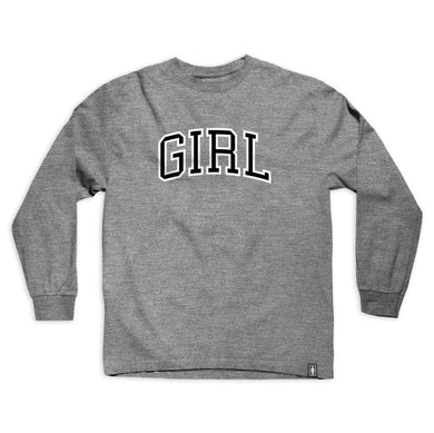 Girl Arch L/S Tee Athletic Heather Grey