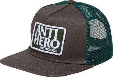Anti Hero Hat Reserve Patch Charcoal/Green