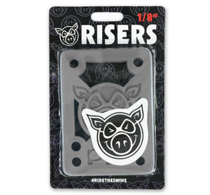 Pig Risers 1/8" Grey 2 Pack