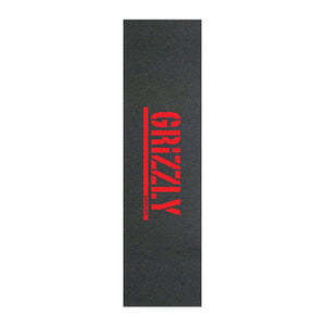 Grizzly Griptape Stamp Red