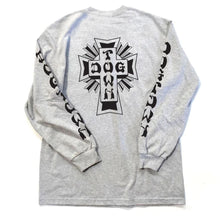 Load image into Gallery viewer, Dogtown Long Sleeve Tee Cross Grey Small