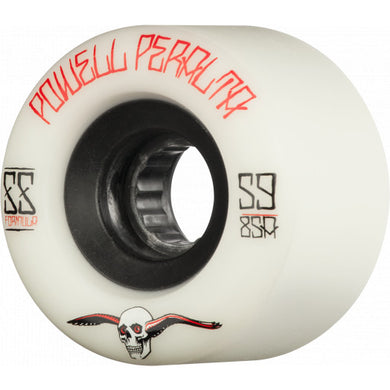 Powell Cruiser Wheel 59mm G-Slides White 85a