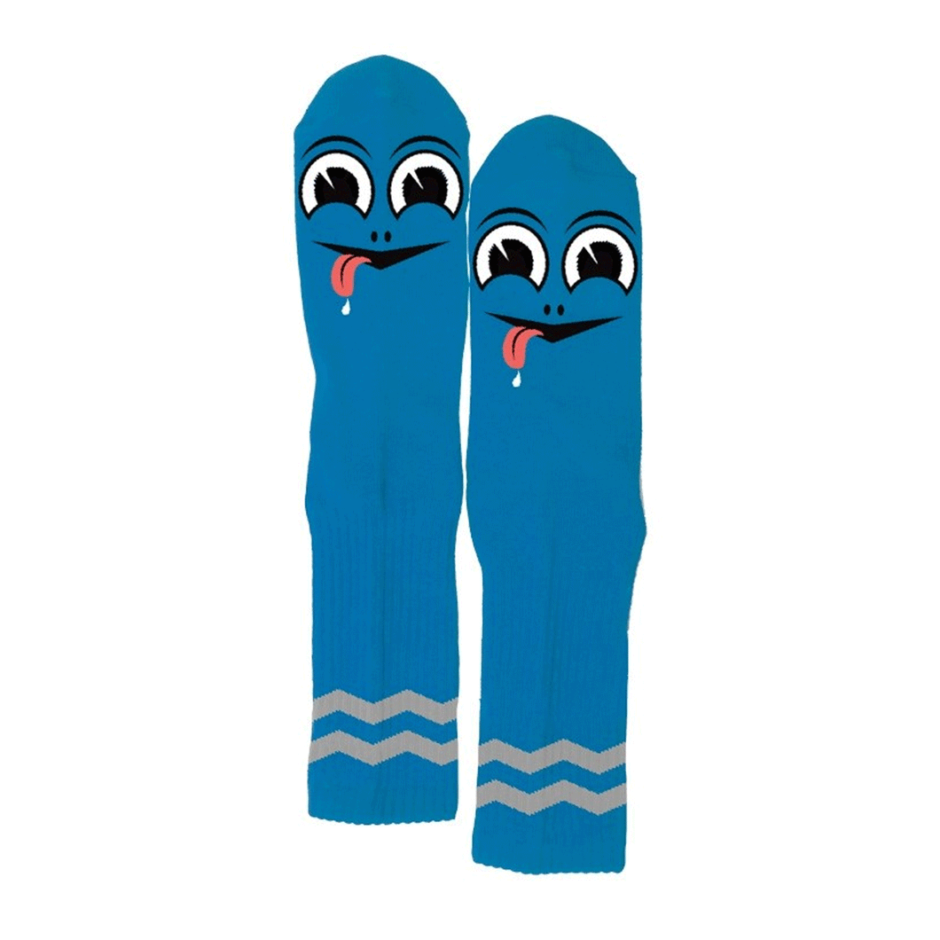 Toy Machine Socks Happy Turtle Blue