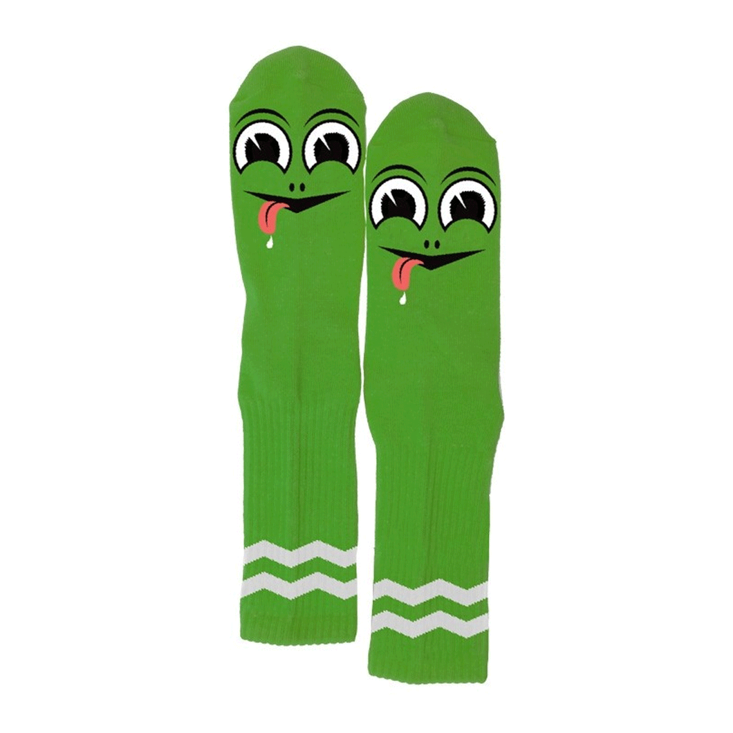 Toy Machine Socks Happy Turtle Green