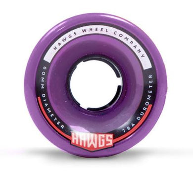 Hawgs Wheels 63mm 78a Chubby Purple Pink