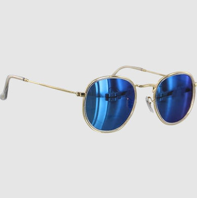 Glassy Hudson Clear/Blue Mirror Polarized