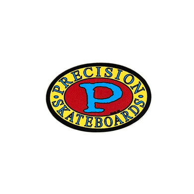 Precision Sticker Oval Original Mini Red/Yellow/Blue