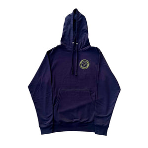 Precision Hoodie Classic Circle Logo Navy Blue