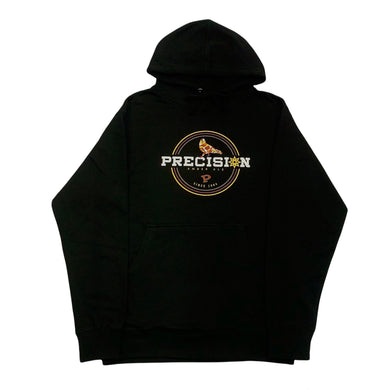 Precision Hoodie Beer Logo Black
