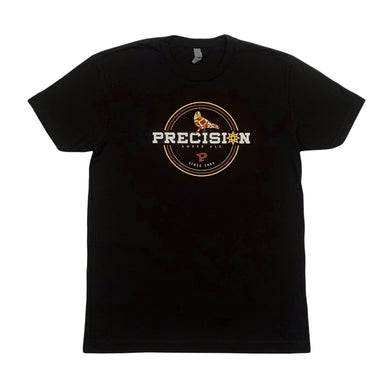 Precision Tee Beer Logo Black