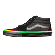 Load image into Gallery viewer, Vans Skate Grosso Mid Rasta Black