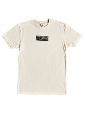 Precision Tee Box Logo Tan
