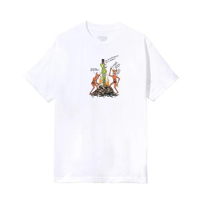 Deathwish Tee Chocolate Milk White