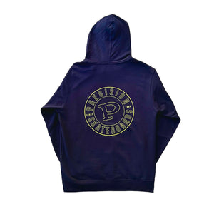 Precision Hoodie Classic Circle Logo Navy Blue