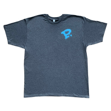 Precision Tee Drip Rainbow Charcoal X-Large