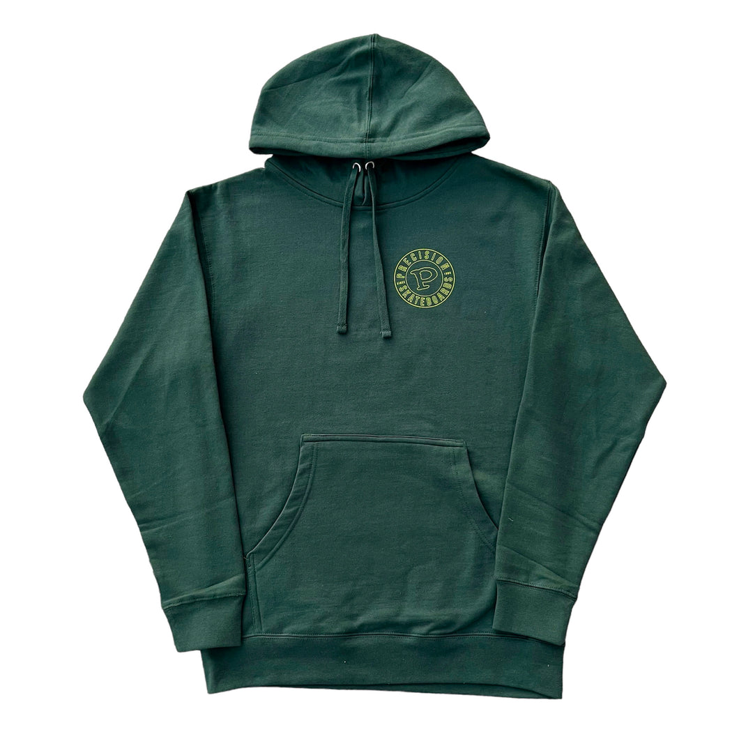 Precision Hoodie Octopus Pine Green