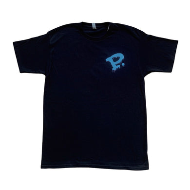 Precision Tee Drip Rainbow Black Large
